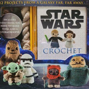 Star Wars 12 Amigurumi Character Crochet Kit NIB Sealed